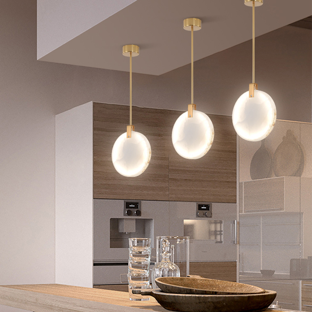 Светодиодный подвесной светильник из мрамора MARBLE 3