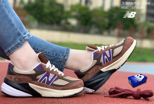 Кроссовки по 8 пар (36-41)р. / NB990V6-1406