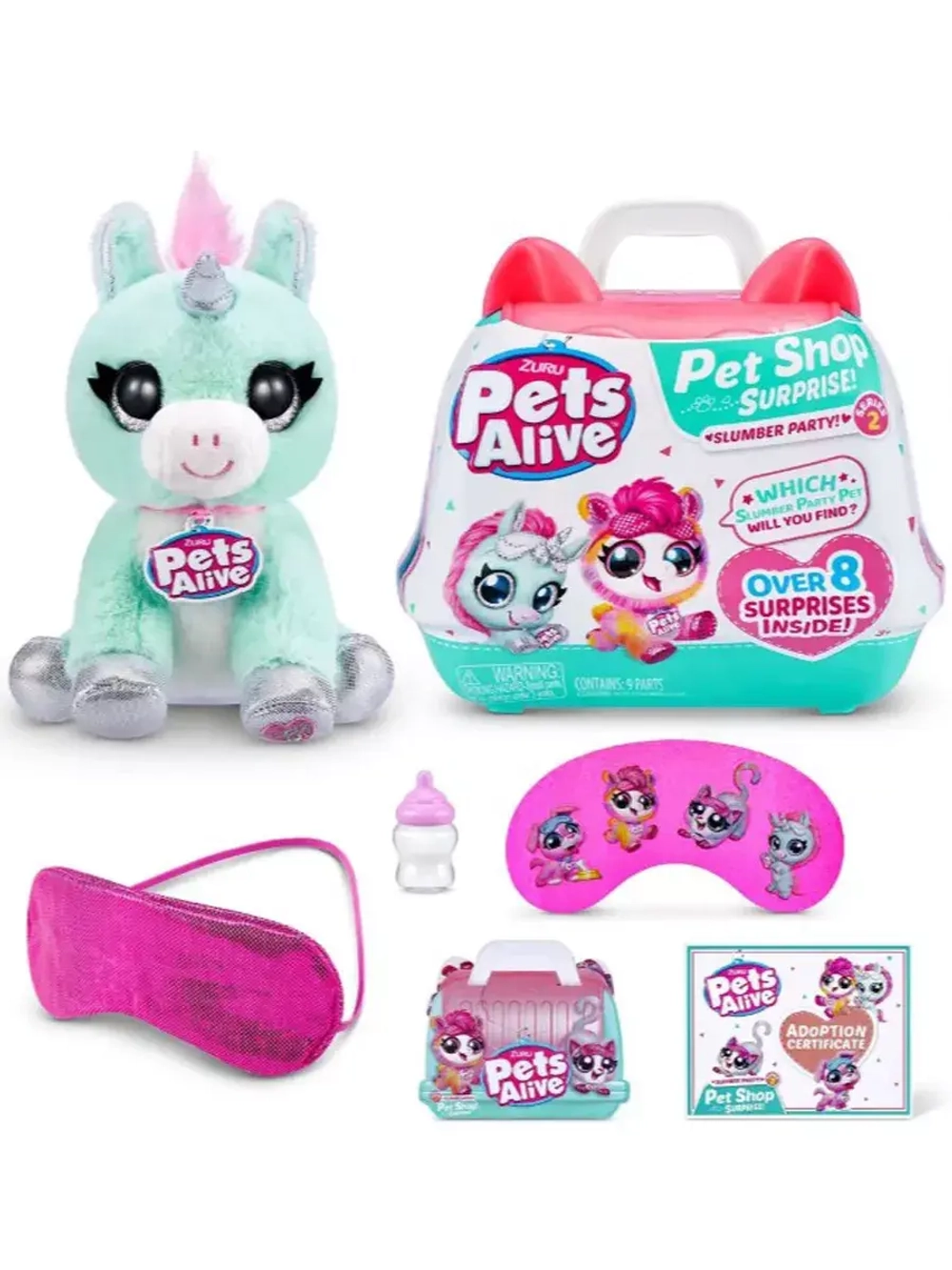Мягкая игрушка сюрприз Зуру Pets Alive Pet Shop Surprise 2