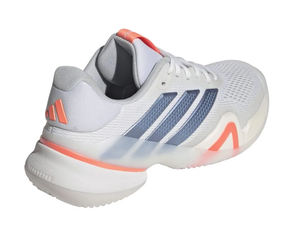 Женские теннисные кроссовки Adidas Barricade 14 W - cloud white/halo blue/beam orange