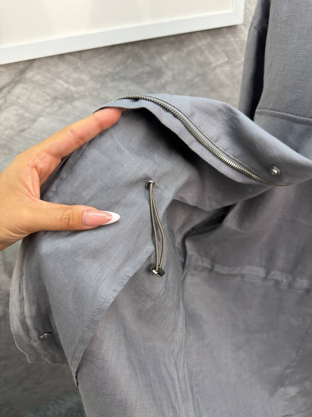 Льняная ветровка Kiton