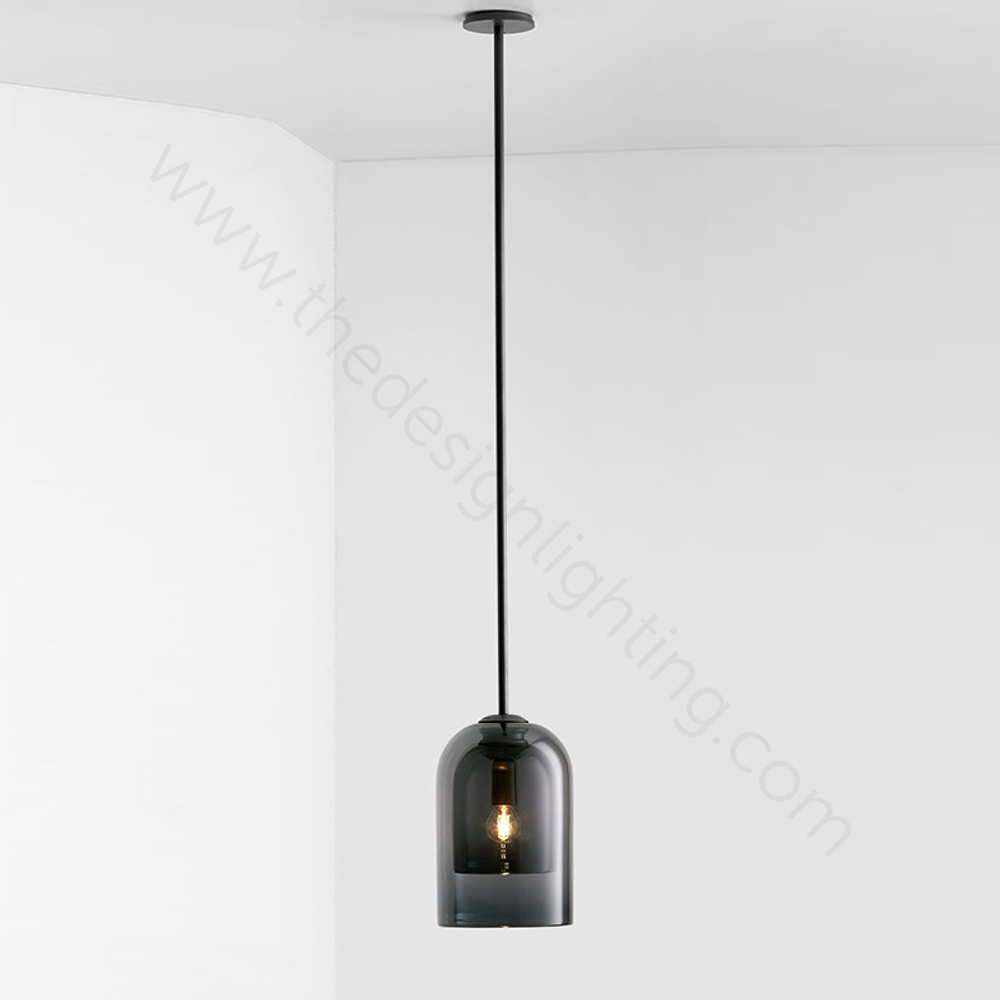 Ceiling design lamp Lumi by Articolo Lighting (Smoky)