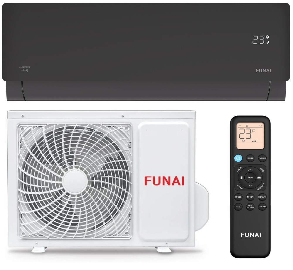 Кондиционер Funai Sensei Nero 2.0 RAC-SNN25HP.D07 On-Off