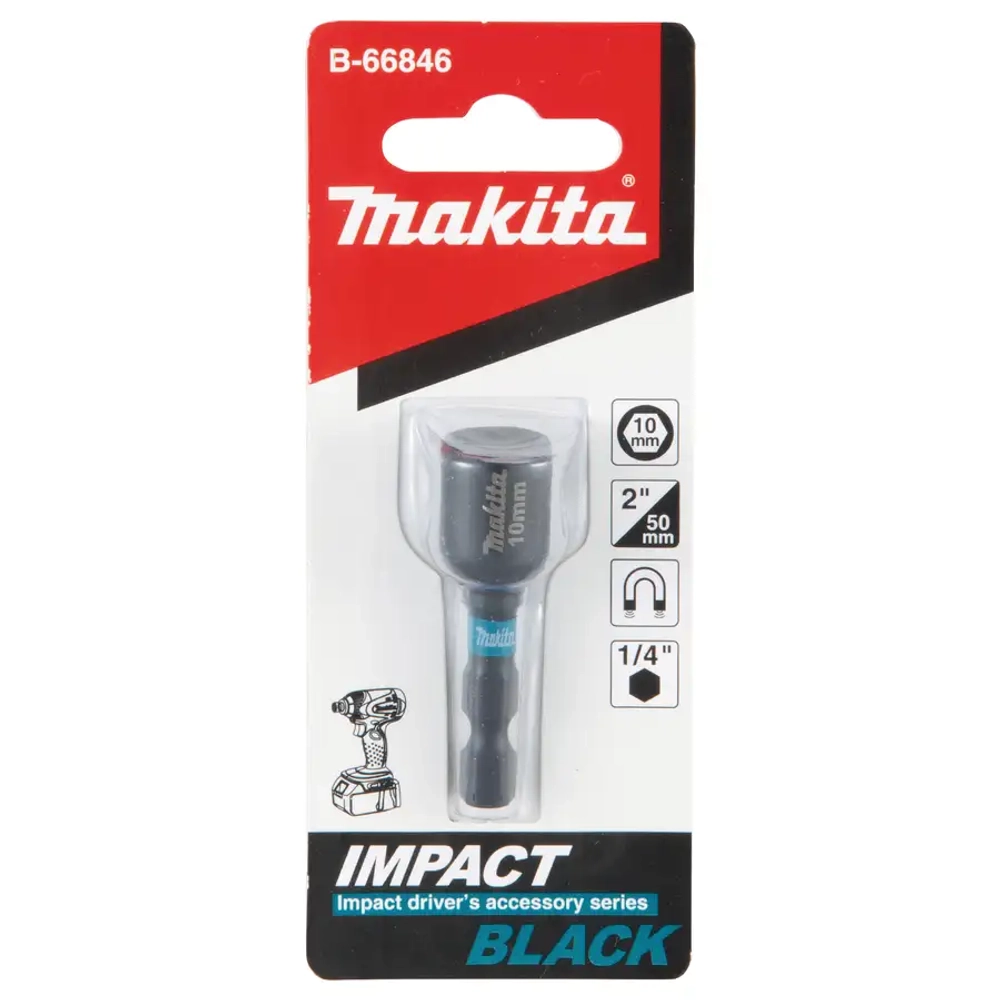 Торцовая магнитная головка Impact Black 10х50 мм Makita B-66846