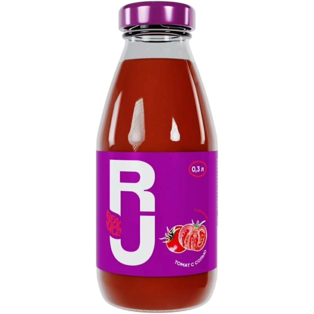Сок RJ Томат с мякотью 0,3 л.
