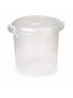 Контейнер для хранения продуктов 10л.с защелкой (6762)