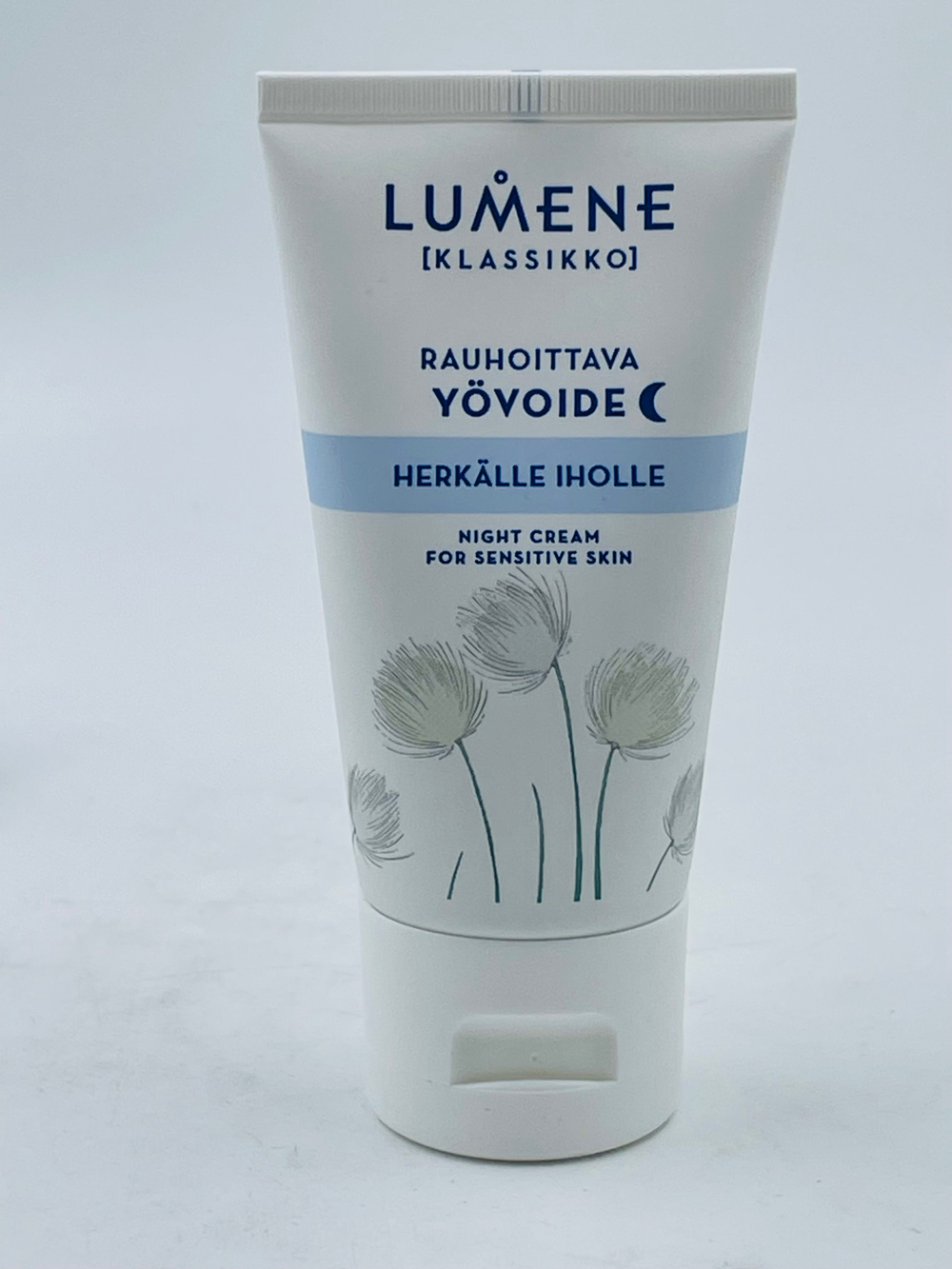Ночной крем для лица Lumene Klassiko "Rauhoittava Yovooide" успокаивающий 50 мл (из Финляндии )