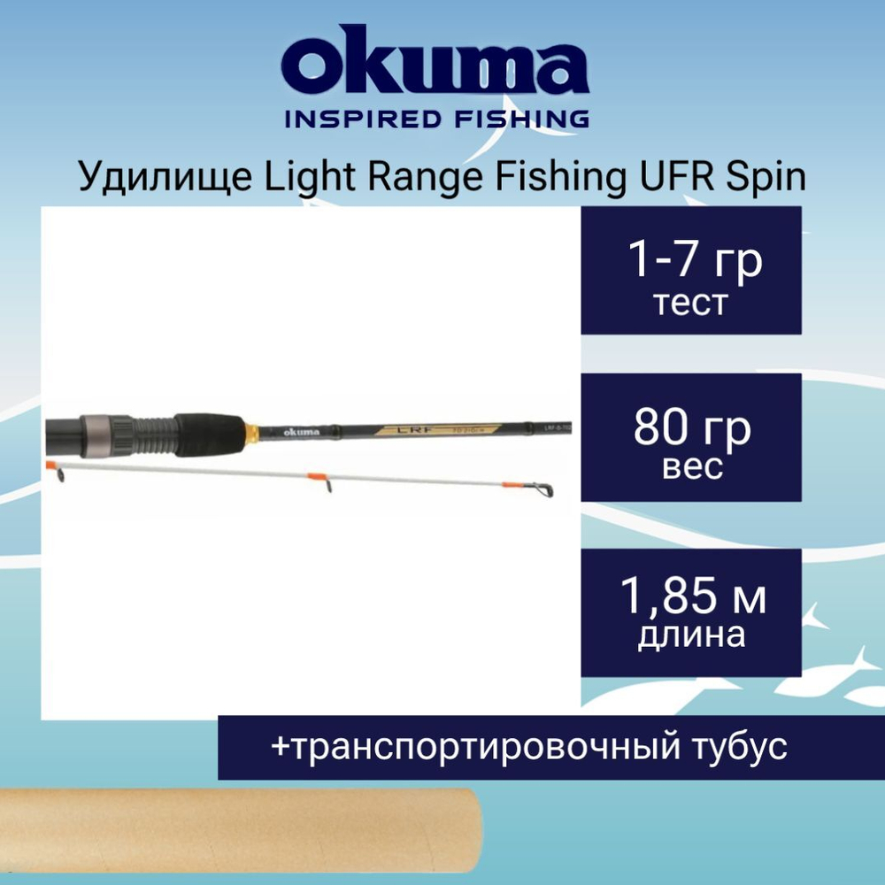 Спиннинг Okuma Light Range Fishing UFR Spin 2sec