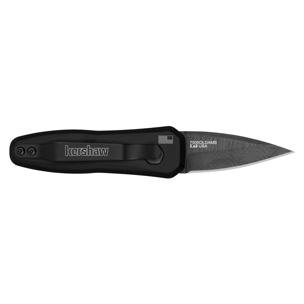 Автоматический нож Kershaw Launch 4, сталь дамаск, 7500OLDAMS