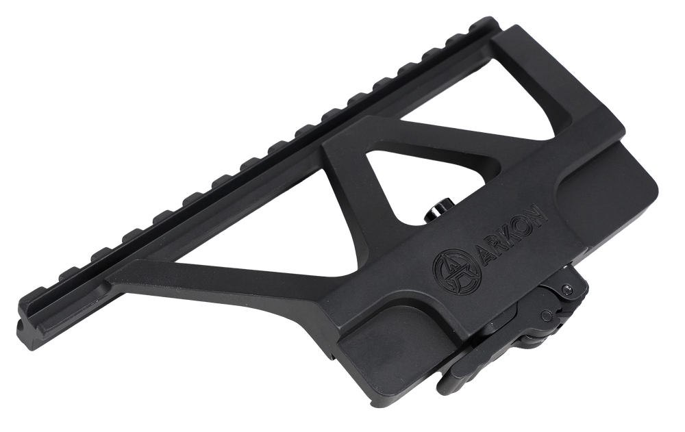 Быстросъемный боковой кронштейн Arkon с планкой weaver на Сайга/АК / Аркон с планкой вивер на Сайга или АК