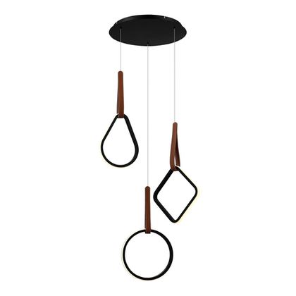 Светильник подвесной ST-Luce Черный, Терракотовый LED 1*36W SHAPE sl6131.403.36