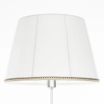 Citilux Линц CL402970 Торшер хром с белым абажуром