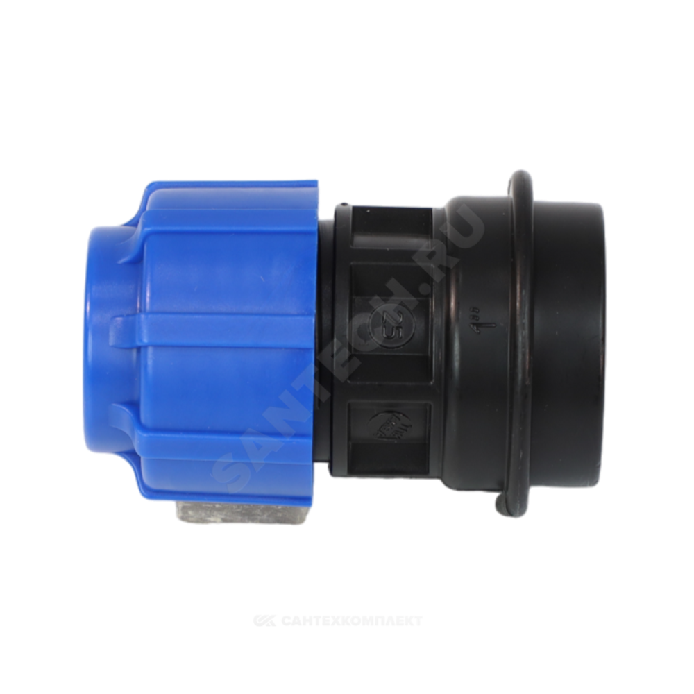 Муфта компрессионная ПЭ Дн 63х1 1/2" ВР Ру16 ТПК-АКВА 52006112