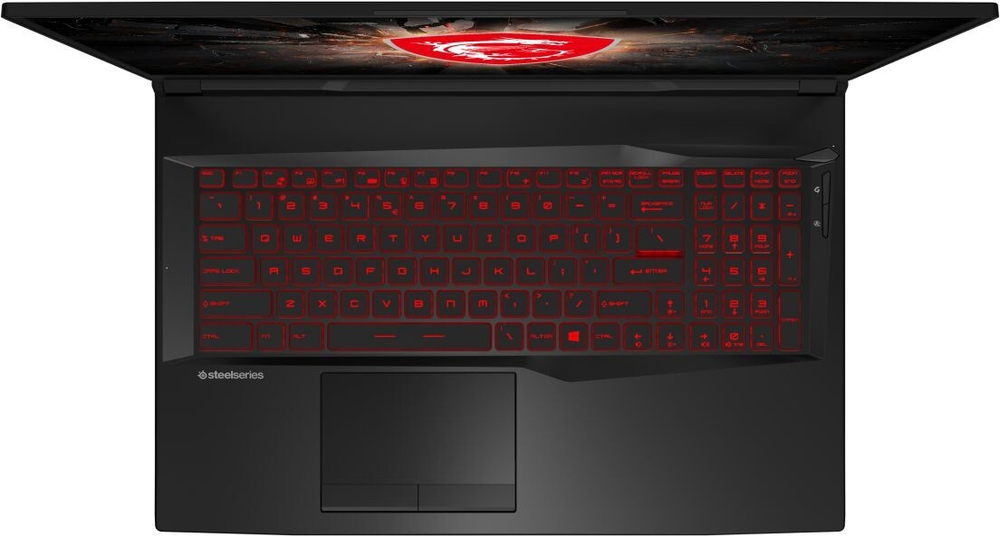 Ноутбук MSI GL75 Leopard 10SCXR-062XRU Core i5 10500H/8Gb/1Tb/NVIDIA GeForce GTX 1650 4Gb/17.3;/FHD (1920x1080)/Free DOS/black/WiFi/BT/Cam