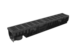 Лоток MEDIUM 100.175 h195 с решеткой пластиковой, класс В