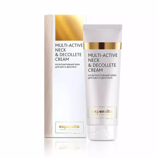 Мультиактивный крем для шеи и декольте Experalta Aurum