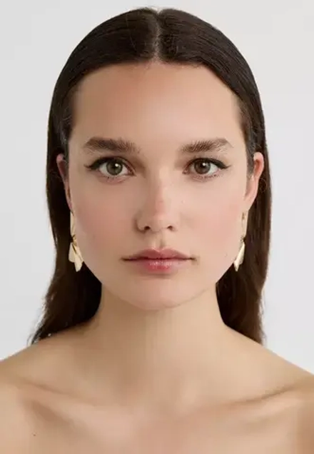 STRADIVARIUS Рельефные серьги, золотой
