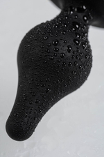 Черная анальная втулка Spade XS - 6,5 см. (Цвет: черный)