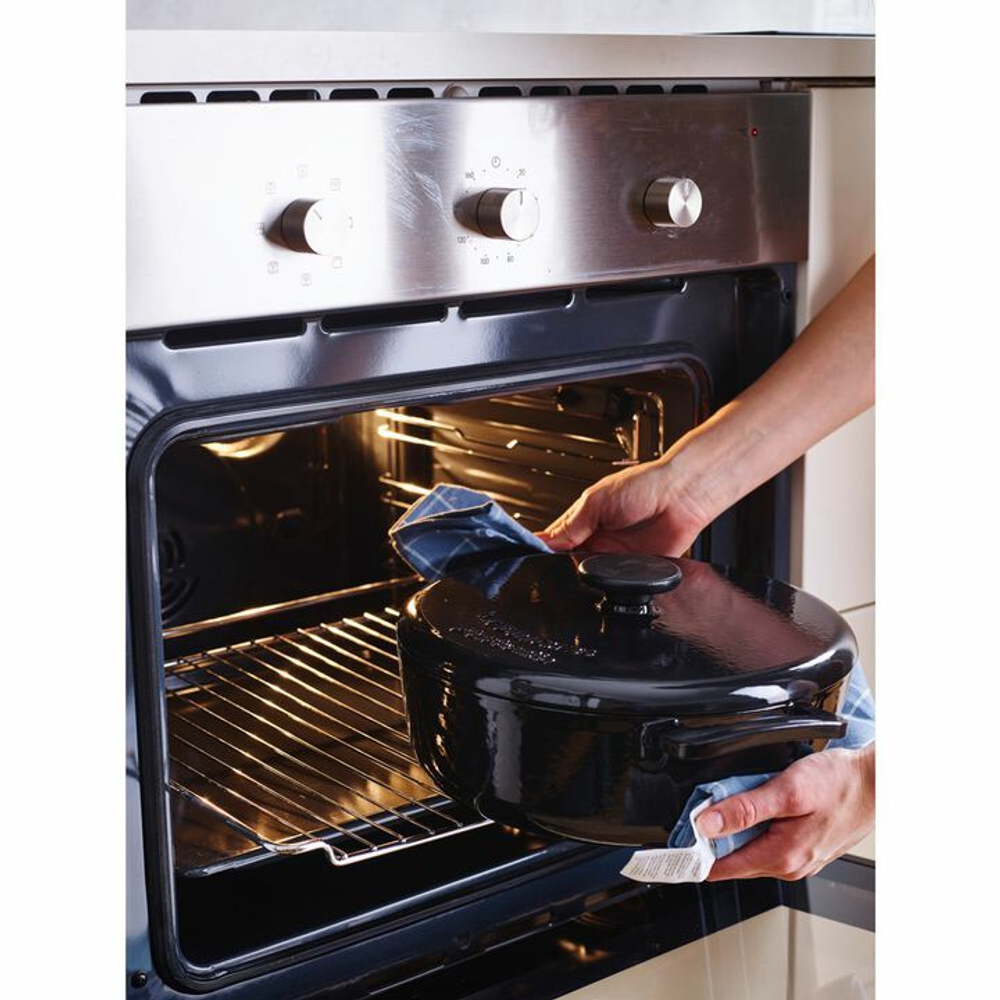 Кастрюля Brabantia The Dutch 28см черная