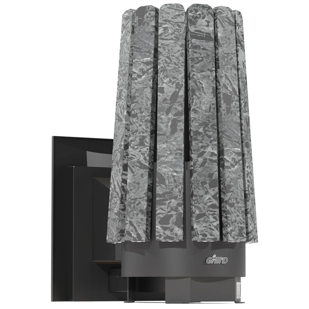 Дровяная банная печь Grill'D Cometa Vega 240 Long Max Stone Pro (Серпентинит)