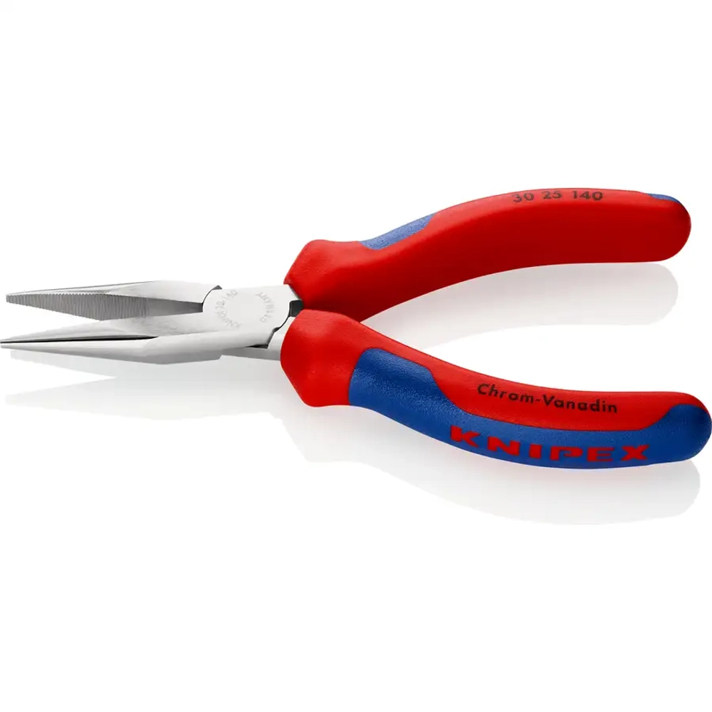 Длинногубцы хромированные 140 мм Knipex 30 25 140