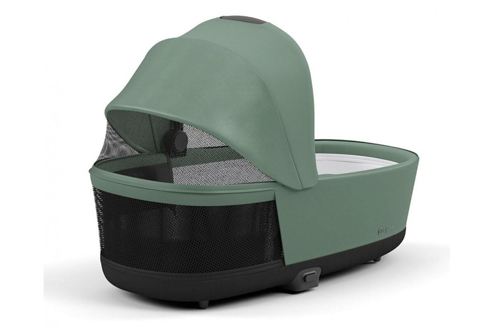 Коляска 2 в 1 Cybex Priam IV Leaf Green, шасси Chrome Black