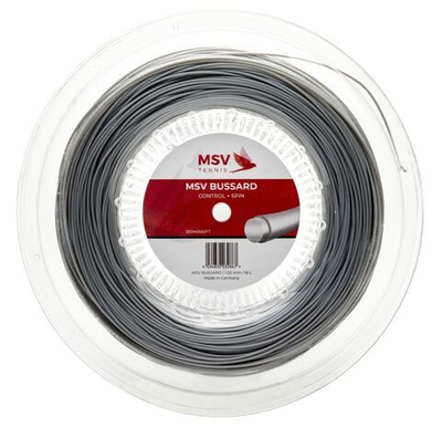 Струны теннисные MSV Bussard (200 m) - silver