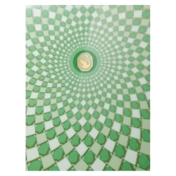 Набор из 2-х тарелок Rosenthal Swarovski "Signum Green" 18см
