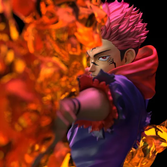 Sukuna Flame Arrow - Jujutsu Kaisen