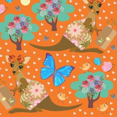 Кенгуру: мамы и малыши