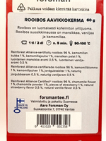 FORSMAN Чай ройбуш Aavikkokerma Крем десерт (клубника, ваниль, ромашка) 60 г (из Финляндии)