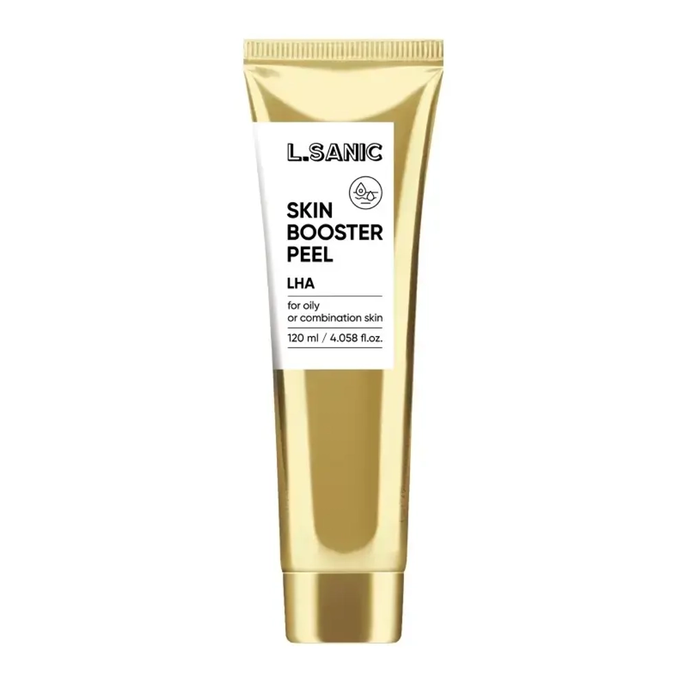Пилинг-гель для лица с LHA-кислотой и экстрактом киви L.SANIC LHA Slin Booster Peeling Gel 120 мл