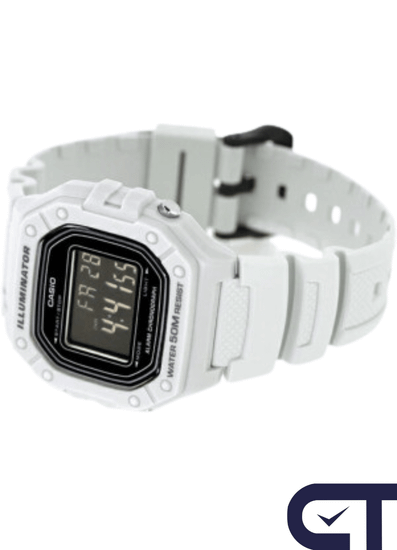 Casio W-218H-8B — унисекс наручные часы