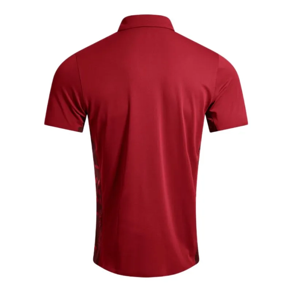 Теннисное поло Joma Challenge Short Sleeve - red