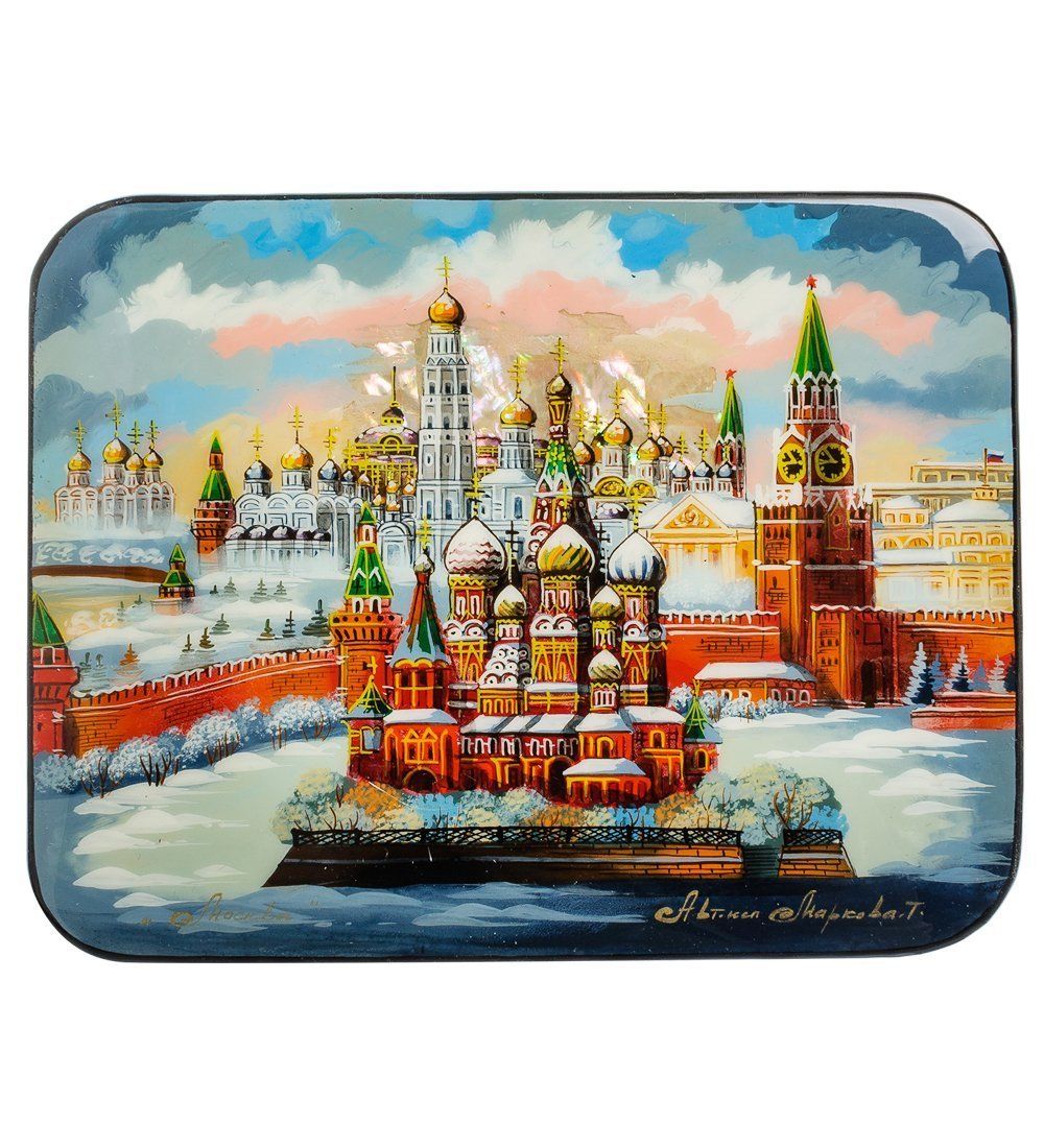 ШК-55/ 70 Шкатулка «Москва» авт. Маркова. Т.