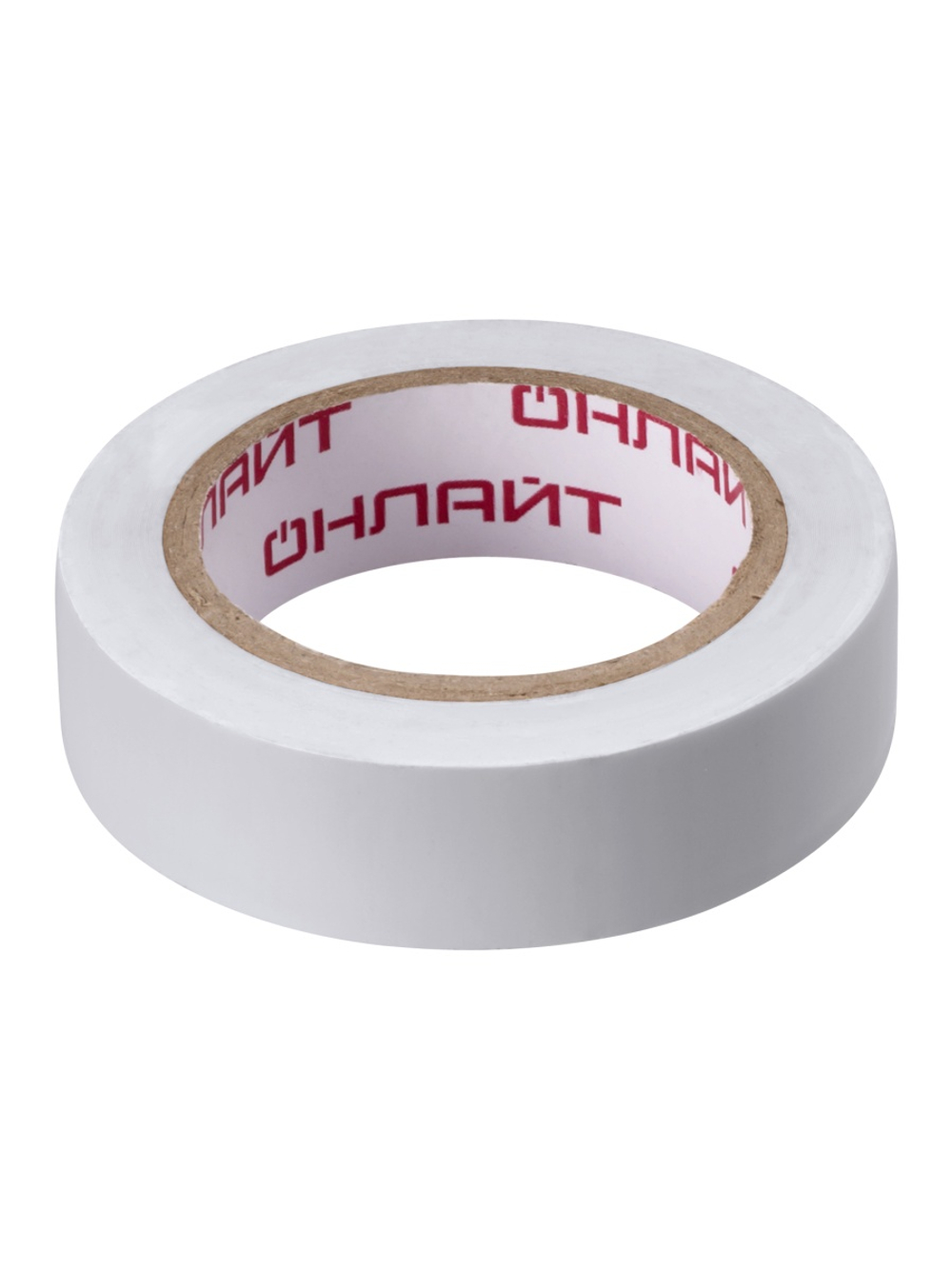 Изолента ПВХ 71 673 OIT-B15-10/WH бел. ОНЛАЙТ 71673