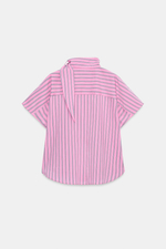 РУБАШКА В ПОЛОСКУ С АЛАМАРАМИ — ZW COLLECTION — ZARA