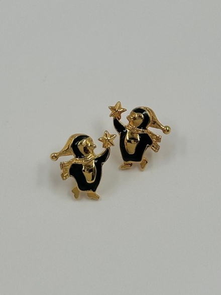 Серьги Пингвины Avon