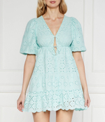 Платье DELIA Pepe Jeans London - бирюзовый(PL953475)