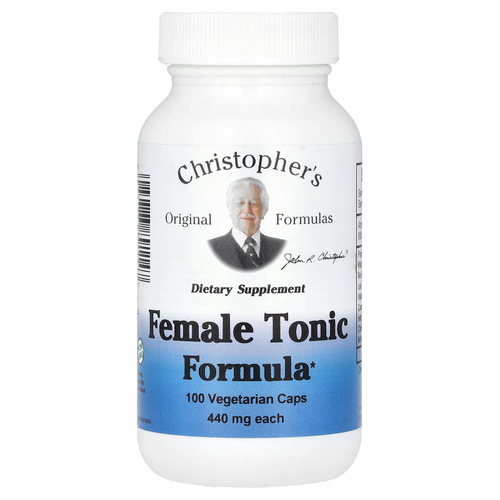 Christopher's Original Formulas, Тонизирующая смесь для женщин, 440 мг, 100 вегетарианских капсул