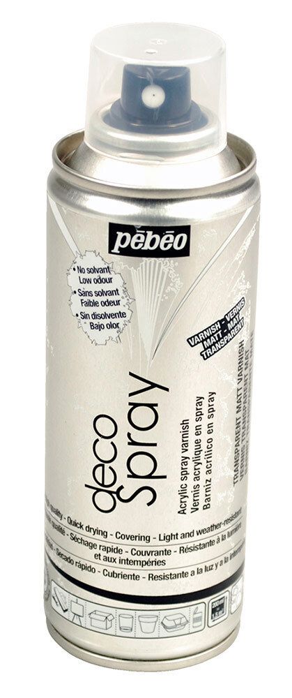 Лак декоративный decoSpray (аэрозоль) 200 мл, 094013 матовый, Pebeo Лак декоративный decoSpray (аэрозоль) 200 мл, 094013 матовый, Pebeo