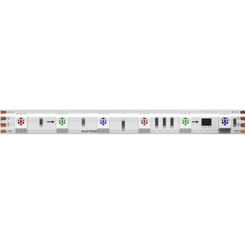 Светодиодная лента Maytoni 24В 5050 14,4Вт/м RGB 5м IP 65 201247