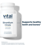 Vital Nutrients, Цитрат стронция, 90 веганских капсул (227 мг на капсулу)