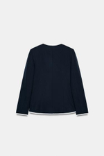 Блейзер с контрастной окантовкой - ZARA
