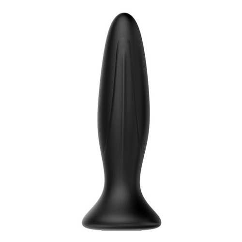 Черная анальная вибропробка 12,8см Mr.Play Vibrating Anal Plug BI-040082-MR