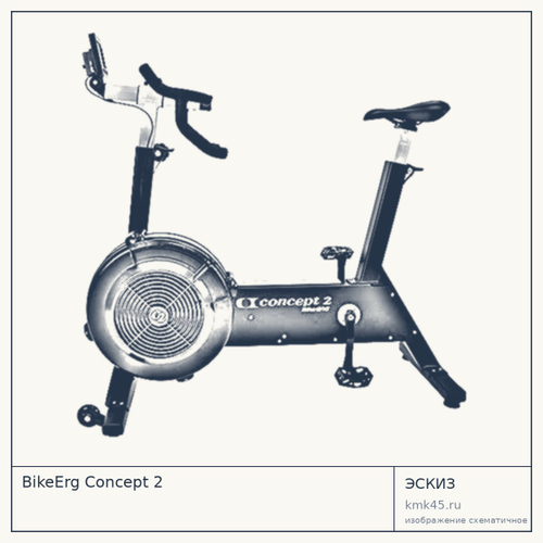 Велотренажер BikeErg Concept 2 — от 230 000 ₽