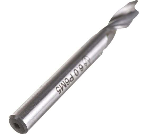 Фреза концевая (6х57х13 мм; Р6М5; 2 перая; ц/х) GRIFF a300029