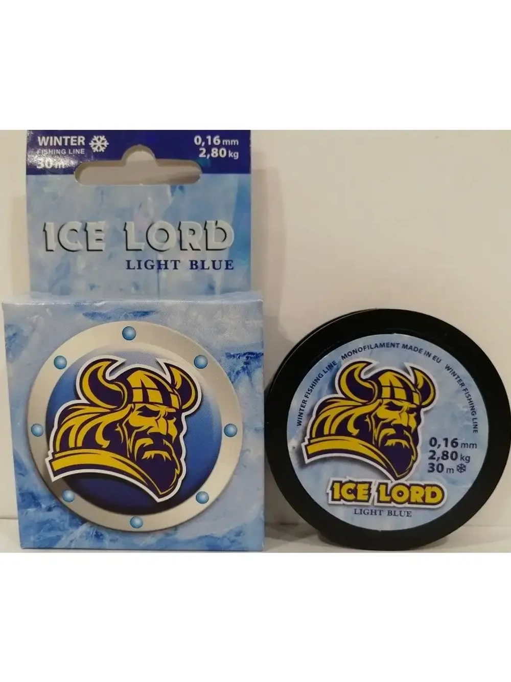 Леска зимняя Ice Lord Light Blue 30m