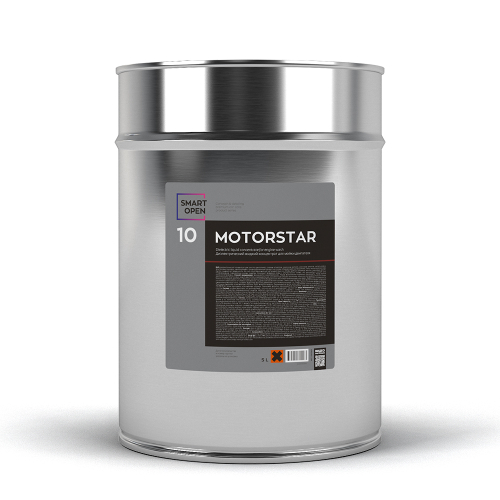 SMART OPEN MOTOR STAR 10, 5л (Диэлектричекий жидкий концентрат для мойки двигателя)