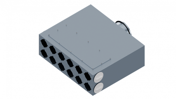 Flexag CMP-FLD 200/90x12 вентиляционный коллектор, D200, на 12 выxодов FLD